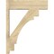 Ekena Millwork Merced Block Rough Sawn Outlooker, Douglas Fir, 8"W x 28"D x 36"H OUT08X28X36MRC05RDF - alternate 2